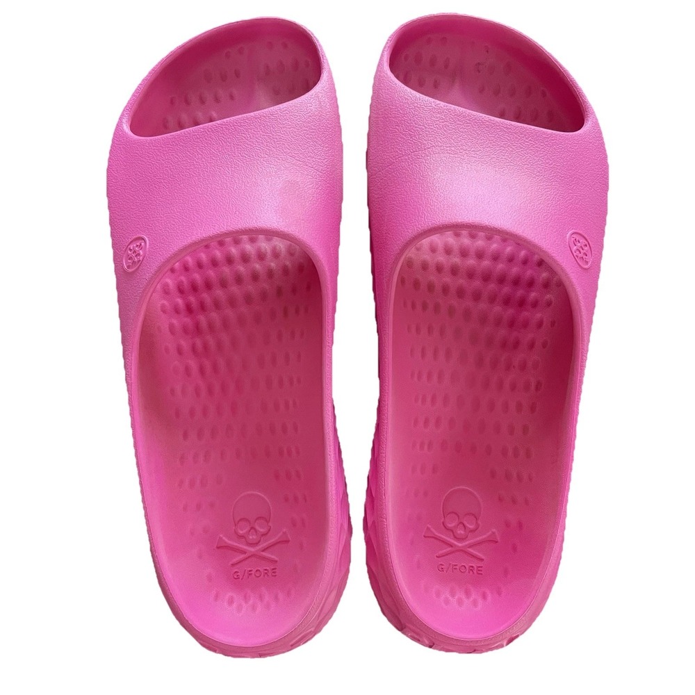 G/Fore G/Slide‎ Street Shoe - Pink - Men 10/Women 12 Golf Slides Sandals